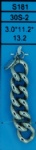 3.0mm Single Curb Chain Not Weld
